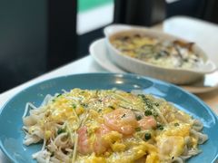 滑蛋虾仁炒河粉-港丽餐厅(高德置地店)