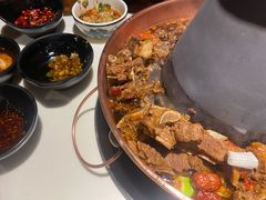 招牌羊蝎子锅底-颐品居涮肉(乌鲁木齐中路店)