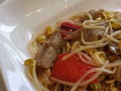 大豆芽菜炒鱼松-太子园林酒家