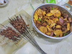 -尕有炕锅烤羊肉
