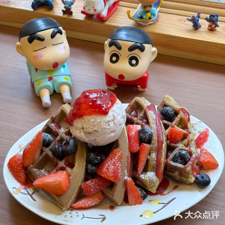 挖到宝！这家 树耳咖啡店 华夫饼也太会了吧✨