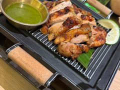 曼谷夜市烤鸡腿-mango tree芒果树泰国餐厅(青岛万象城店)