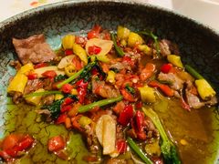 剁椒炒牛肉-三清山希尔顿度假酒店·三清轩中餐厅