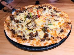 黑椒牛肉披萨-清真·艾美可餐厅(大悦汇店)