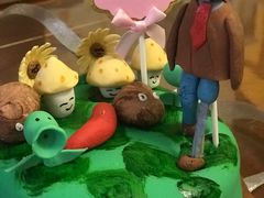 -咖咖熊蛋糕定制·蓝风车动物奶油