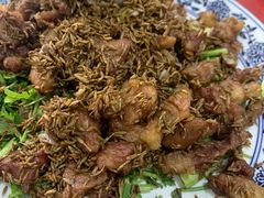 孜然羊肉-北大地皖峰饭馆