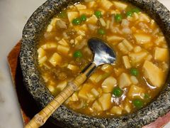 鸡汤虾仁豆腐-绿茶餐厅(燕郊永旺店)