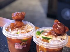 小熊暴打柠檬茶-珮姐老火锅(新街口店)