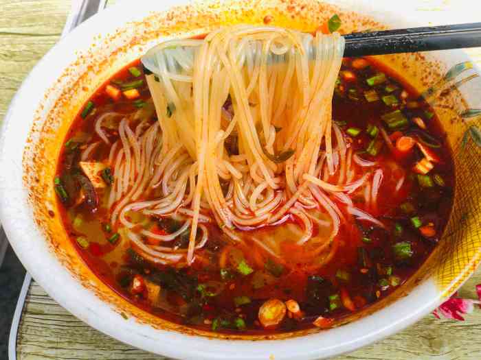 红油米线臊子面-"味道很不错,米线看起来很有食欲,下次去尝.