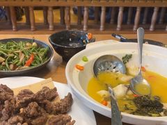 -海派美食·家宴海鲜青岛菜·石锅鲽鱼头(东方城店)