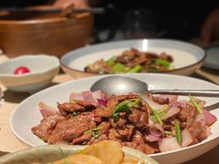 葱嫩牛肉-山石榴·贵州菜(丰盛里店)