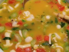 翡翠疙瘩汤-绿茶餐厅(深圳龙华天虹购物中心店)