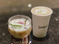 云朵桃桃冷萃-Seesaw Coffee(环贸iapm店)