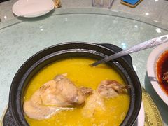 白果炖鸡汤-味水记忆·野菌鸡汤土菜馆(青城后山店)