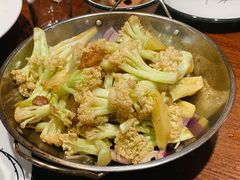 干锅有机花菜-董厨煨汤馆(车站路店)