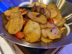 干锅土豆-尚府一品·烤鸭·新京菜(圆明园店)