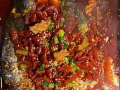 -探鱼·鲜青椒爽麻烤鱼(广州欣荣广场店)