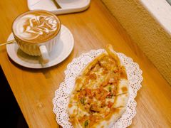 土耳其迷你烤肉披萨-伊斯坦布尔土耳其清真咖啡餐厅