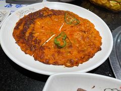 泡菜饼-青松馆韩国料理(香港中路佳世客店)