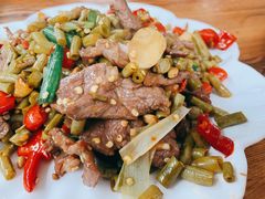 小炒黄牛肉-牛八宝桂林米粉(八里庄店)