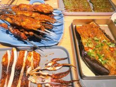 -街角等你.大连海鲜烧烤.经典铁板海鲜串(西安路店)