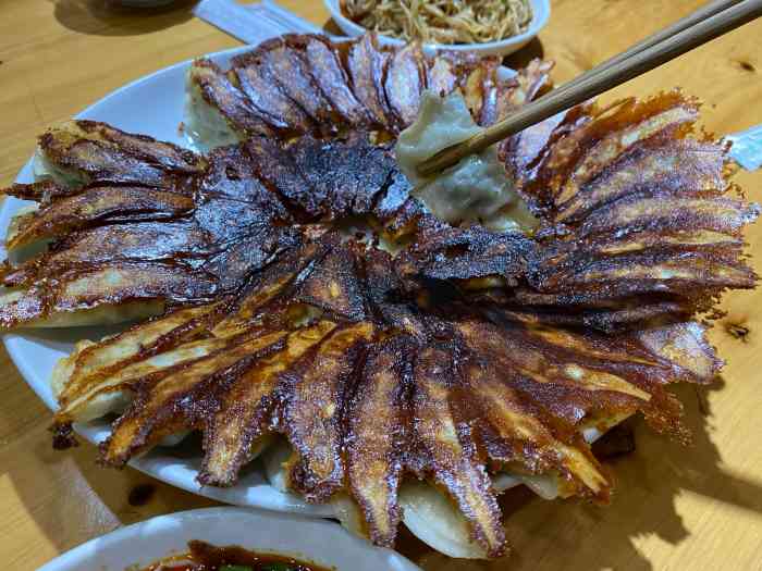 桐梓锅贴饺-"emm看见吃的我就走不动了,虽然一个小时.