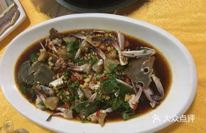 Steamed Crab with Yellow Wine