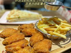 蒜香鸡翅-叶派龙虾•招牌香辣蟹·海鲜(中海国际店)