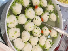 手工墨鱼丸汤-添福来墨鱼饺子 · 海鲜东北菜(大连星海·黄浦路店)