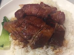 燒鵝叉燒雙拼飯-深井陈记烧鹅酒家(新填地街店)