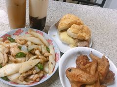 猪扒蛋菠萝包-沙溪兄茶餐厅