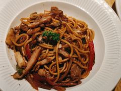 野菌鸡肉意面-菲滋意式餐厅(临平万达店)