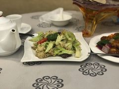 烧鹅汁炒台山菜花-岭南海晏楼(东晓南店)
