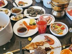 -川骄海鲜自助(王府井奥莱UP TOWN店原世界之花店)
