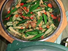 大盘秋葵-湘邻呷铺·田园家宴(汉基广场店)