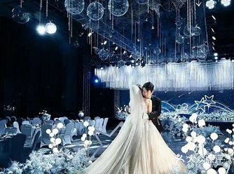 长沙仙女风蓝色系海洋婚礼