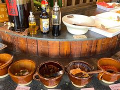 自助调料区-唇辣号重庆老火锅(亦庄店)