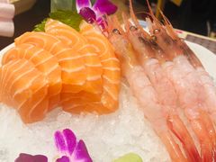 三文鱼刺身-林妈妈村·日式料理(宝山万达店)