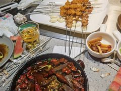 马勺鸭血-偏脸子哈尔滨老烧烤(红旗大街店)