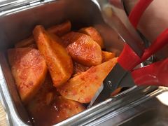 自剪泡菜-神仙雪浓汤(弘大店)