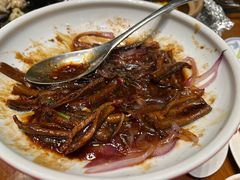 老上海响油鳝丝配饼-上海人家花樣年华(中山公园店)