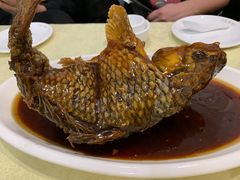 挣蹦鲤鱼-奥华餐厅·老张记(台基厂店)