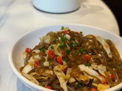 酸菜包炒粉皮-胖婆捆鸭