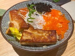 鹅肝温泉蛋饭-隐泉之语日式料理(王府中环店)