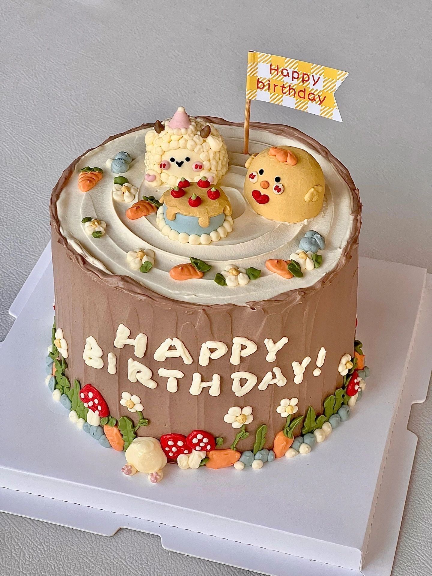 立体小动物蛋糕