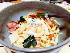 奶油培根半熟蛋意面-EN SPACE恩空间