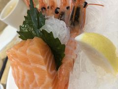 三文鱼甜虾双拼刺身-东京屋(武定路店)