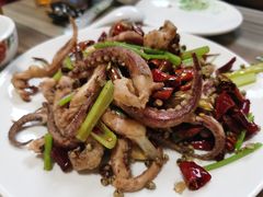 干煸鱿鱼-老七饭馆(光荣道总店)