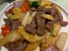 子姜藕尖炒牛柳-新兴·金羊座·粤菜点心(乐峰店)