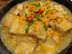 石锅海胆豆腐-日月昇海鲜码头(开发区五彩城店)